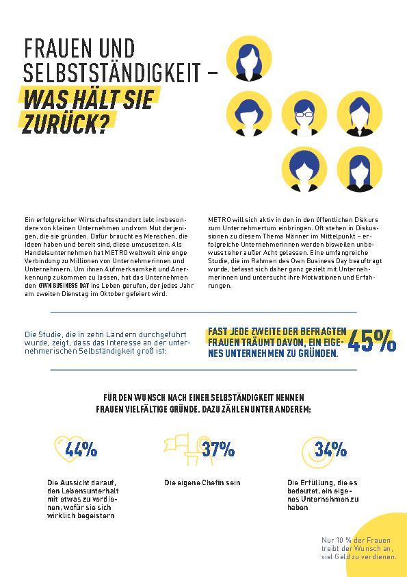 Own Business Study Gründerinnen White Paper